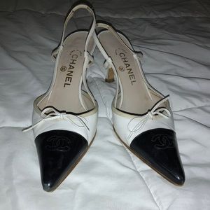 Timeless and Vintage Chanel sling backs